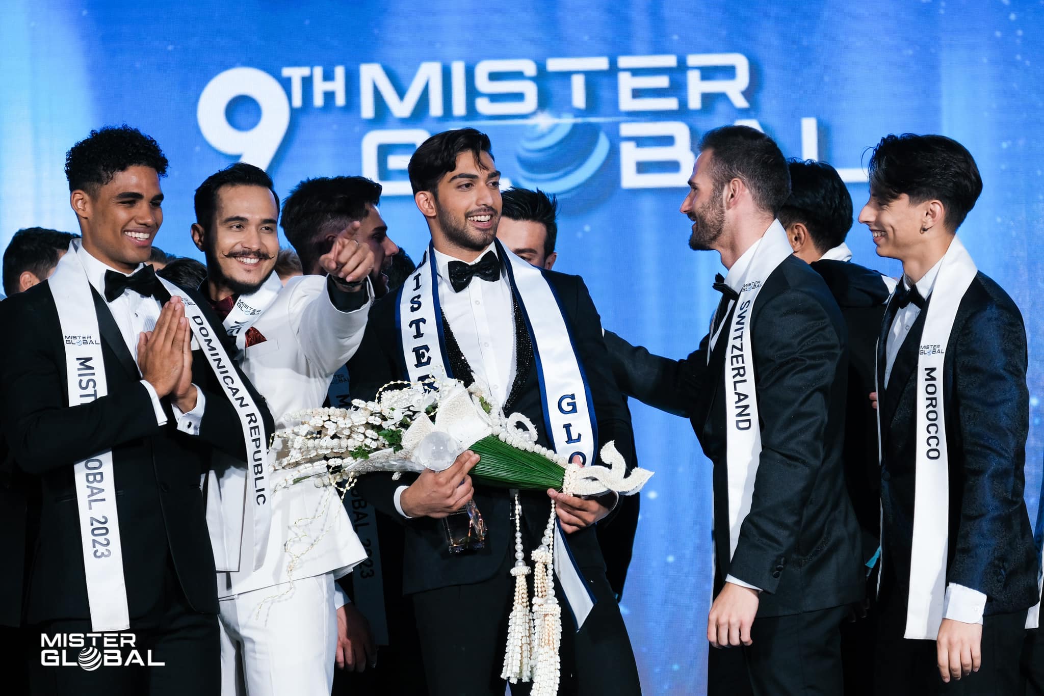 Mister Global 2023 is Jason Dylan Bretfelean from India